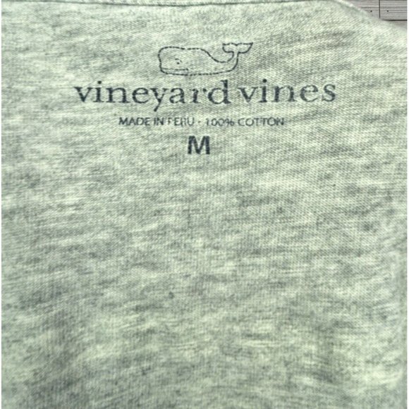 Vineyard Vines‎ Mens Class Of 2020 Graduation Whale Gray T-Shirt Size Medium - Picture 4 of 7